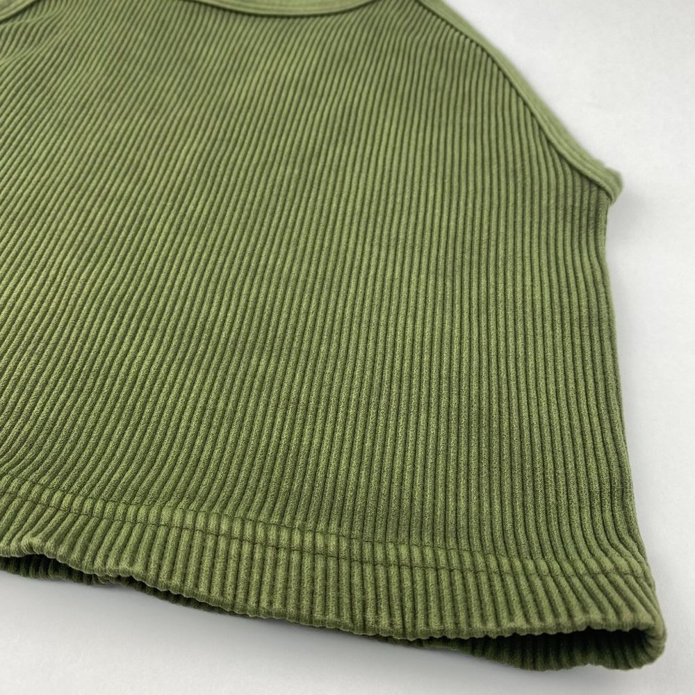 NEW Free People FP Movement Happiness Runs Crop Tank in Olive - XS/S M/L - Picture 4 of 6